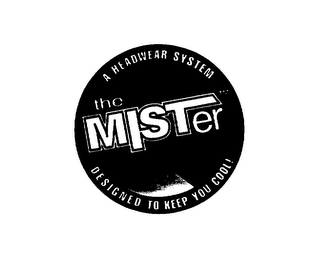 THE MISTER A HEADWEAR SYSTEM DESIGNED TO KEEP YOU COOL! logo