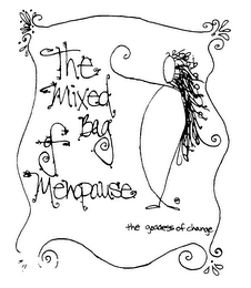 THE MIXED BAG OF MENOPAUSE THE GODDESS OF CHANGE logo
