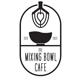 THE MIXING BOWL CAFE ESTD 2023 logo