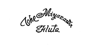 THE MIYAZAWA FLUTE logo