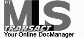 THE MLS TRANSACT YOUR ONLINE DOCMANAGER logo
