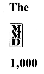 THE MMD 1,000 logo