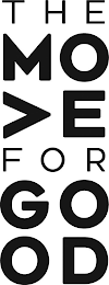 THE MO VE FOR GO OD logo