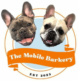 THE MOBILE BARKERY EST 2023 logo