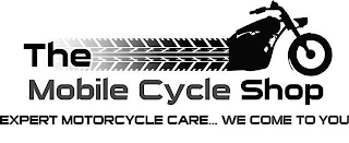 THE MOBILE CYCLE SHOP EXPERT MOTORCYCLE CARE... WE COME TO YOU logo
