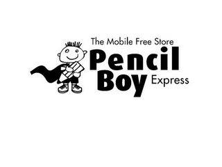 THE MOBILE FREE STORE PENCIL BOY EXPRESS logo