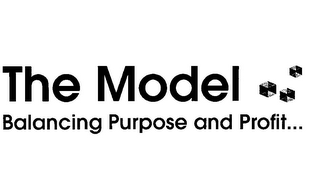 THE MODEL BALANCING PURPOSE AND PROFIT... logo