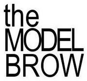THE MODEL BROW logo