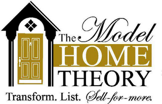 THE MODEL HOME THEORY TRANSFORM. LIST. SELL-FOR-MORE. logo