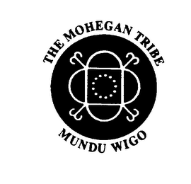 THE MOHEGAN TRIBE MUNDU WIGO logo