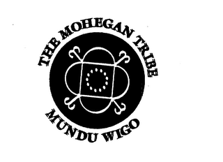 THE MOHEGAN TRIBE MUNDU WIGO logo