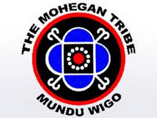 THE MOHEGAN TRIBE MUNDU WIGO logo