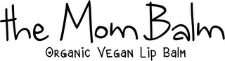THE MOM BALM ORGANIC VEGAN LIP BALM logo