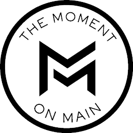 THE MOMENT ON MAIN M logo