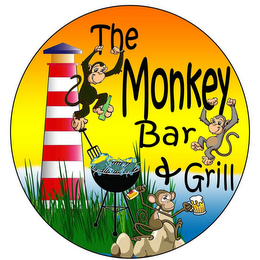 THE MONKEY BAR & GRILL logo