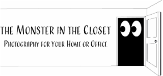 THE MONSTER IN THE CLOSET PHOTOGRAPHY FOR YOUR HOME OR OFFICE logo