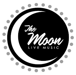 THE MOON LIVE MUSIC logo