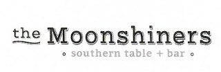 THE MOONSHINERS SOUTHERN TABLE + BAR logo
