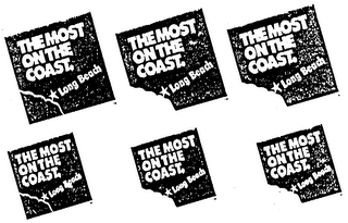 THE MOST ON THE COAST.  LONG BEACH logo