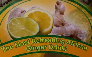 THE MOST REFRESHING AFRICAN GINGER DRINK! logo