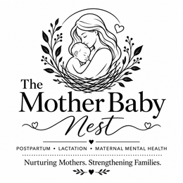 THE MOTHERBABY NEST POSTPARTUM · LACTATION · MATERNAL MENTAL HEALTH NURTURING MOTHERS. STRENGTHENING FAMILIES. logo