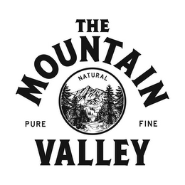 THE MOUNTAIN VALLEY NATURAL PURE FINE logo