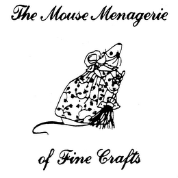 THE MOUSE MENAGERIE OF FINE CRAFTS logo