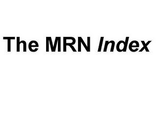 THE MRN INDEX logo