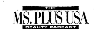THE MS. PLUS USA BEAUTY PAGEANT logo
