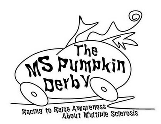THE MS PUMPKIN DERBY RACING TO RAISE AWARENESS ABOUT MULTIPLE SCLEROSIS logo