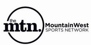 THE MTN. MOUNTAINWEST SPORTS NETWORK logo