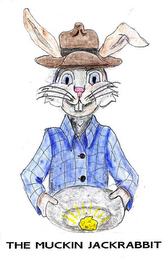 THE MUCKIN JACKRABBIT logo