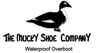 THE MUCKY SHOE COMPANY WATERPROOF OVERBOOT logo