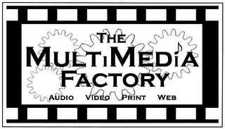 THE MULTIMEDIA FACTORY AUDIO VIDEO PRINT WEB logo