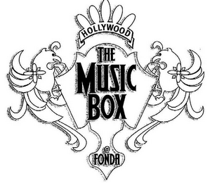 THE MUSIC BOX HOLLYWOOD @FONDA logo