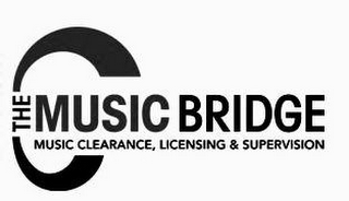 THE MUSIC BRIDGE MUSIC CLEARANCE, LICENSING & SUPERVISION logo