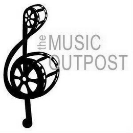 THE MUSIC OUTPOST logo