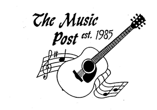 THE MUSIC POST EST. 1985 logo