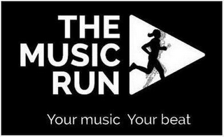 THE MUSIC RUN YOUR MUSIC YOUR BEAT logo