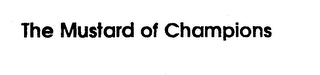 THE MUSTARD OF CHAMPIONS logo