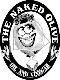 THE NAKED OLIVE OIL AND VINEGAR logo
