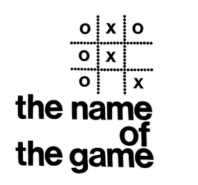 THE NAME OF THE GAME logo