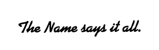 THE NAME SAYS IT ALL. logo