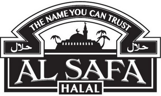 THE NAME YOU CAN TRUST AL SAFA HALAL logo