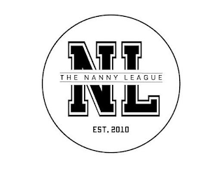 THE NANNY LEAGUE NL EST. 2010 logo