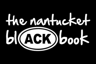 THE NANTUCKET BLACKBOOK logo