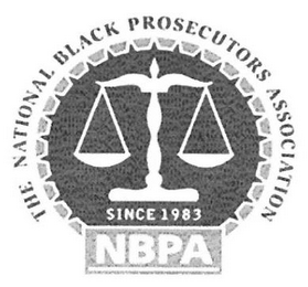 THE NATIONAL BLACK PROSECUTORS ASSOCIATION NBPA SINCE 1983 logo