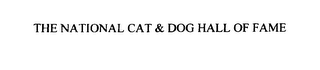 THE NATIONAL CAT & DOG HALL OF FAME logo