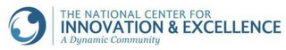 THE NATIONAL CENTER FOR INNOVATION & EXCELLENCE A DYNAMIC COMMUNITY logo