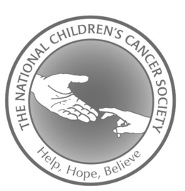 THE NATIONAL CHILDREN'S CANCER SOCIETY HELP, HOPE, BELIEVE logo